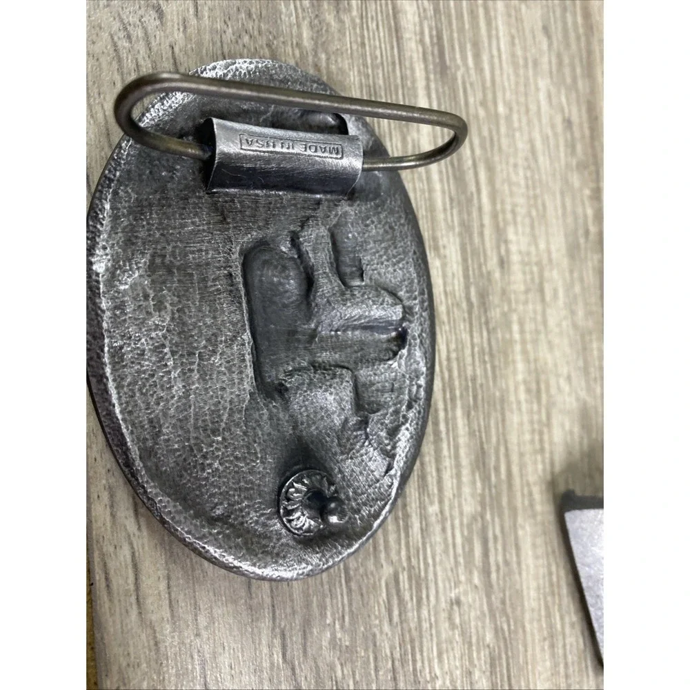 CBI + Shaw Joining Forces 2013 Commemorative Belt Buckle W/ Stand Made‎ in USA